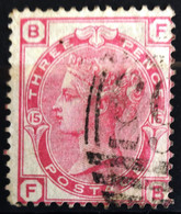 GRANDE-BRETAGNE                         N° 51   Planche 15                       OBLITERE - Used Stamps