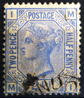 GRANDE-BRETAGNE                         N° 62  Planche 22                         OBLITERE - Used Stamps
