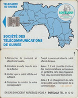 479/ Guinea; P3. Blue Map; CN C5A154547 - Guinée