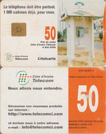 483/ Ivory Coast; P10. Telephone Box, GEM 1.4 - Côte D'Ivoire