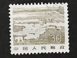 ◆◆◆CHINA 1981-83 Huang Guo Shu Falls , Sc＃1732 , 30F USED AC2481 - Used Stamps