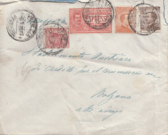 ITALIEN 1925 - 10 + 30 + 40 L + Expressmarke Auf Brief Gelaufen V.Venezia > Bolzano ... - Correo Urgente