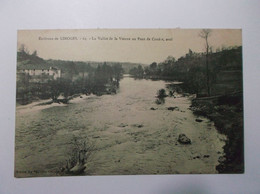 CONDAT SUR VIENNE  (environs De Limoges) La Vallée De La Vienne Au Pont De Condat    Aval - Condat Sur Vienne