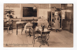 Delcampe - BELGIQUE - EECLOO Institut Notre-Dame Aux Epines, Salle De Coupe - Eeklo