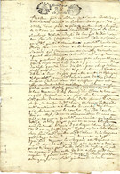 1678 Commune De Melay Saône & Loire Généralité De Bourgogne Bresse Bugey CONVENTION Notariée CHARPENTIERS DE BATEAUX - Documents Historiques