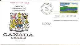 1I7 --- Canada FDC Expo 67 - 1961-1970