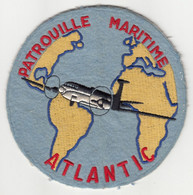 Patch Tissu Patrouille Maritime Atlantic - Marine
