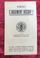 ✔️École Spéciale D'Aviation Boulogne Paris-☛Satisfaction-Félicitations-☛Argument Décisif-formation Professionnelle Avion - Pubblicità