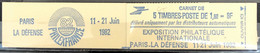 France, Carnet N° 2155-C1, Carnet De 5 Timbres Neufs à 1.60 Fr, Rouge Type Sabine, Luxe, 2 Photos - Unclassified