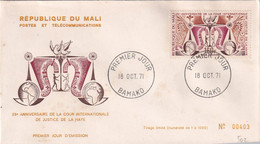 Mali - Enveloppe 1er Jour - Mali (1959-...)