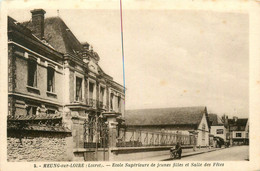 Meung Sur Loire * école Supérieure De Jeunes Filles Et Salle Des Fêtes - Autres & Non Classés