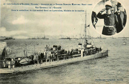 Les Sables D'olonne * Souvenir De La Grande Semaine Maritime * Août 1909 * Vue Générale De L'escadre * Vice Amiral Boué - Sables D'Olonne