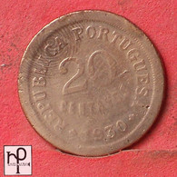 CAPE VERDE 20 CENTAVOS 1930 -    KM# 3 - (Nº48646) - Cap Vert