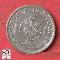 TIMOR 5 ESCUDOS 1970 -    KM# 21 - (Nº48662) - Timor