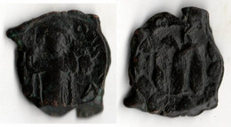 CONSTANS II (641 668) Follis DEBOUT DE FACE - Byzantinische Münzen