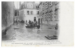 Inondations à Orléans En 1907 - Inondations