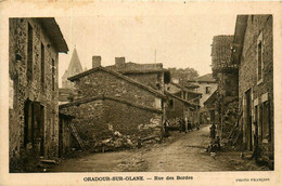 Oradour Sur Glane * La Rue Des Bordes * Bombardements Guerre War - Oradour Sur Glane