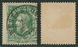 émission 1869 - N°30 Obl Double Cercle "Westerloo" - 1869-1883 Leopold II