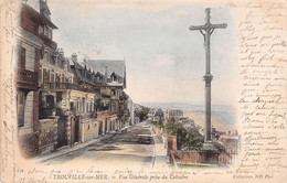 CPA Trouville Sur Mer - Vue Générale Prise Du Calvaire - De Touville à Ostende En 1904 - Trouville