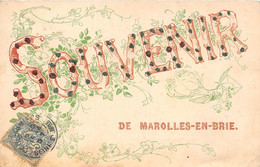 94-MAROLLES-EN-BRIE- SOUVENIR DE MAROLLES EN BRIE - Marolles En Brie