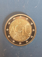 2015 Lituanie 2 Euros Commémorative Langue Lituanienne - Lituanie