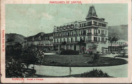 ! Alte Ansichtskarte Guaruja, Hotel, Arredores De Santos, Brasilien - São Paulo