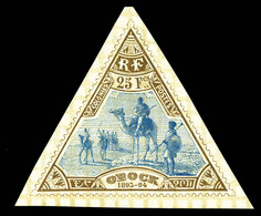 N°63, 25f Bistre Et Bleu. TB (certificat)  Qualité: *  Cote: 1100 Euros - Unused Stamps