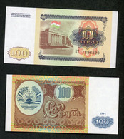 TADJIKISTAN : 100 ROUBLES  NEUF - Tadzjikistan