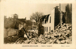 Oradour Sur Glane * La Scierie Lesparat * Métier Bois * Bombardements Guerre War - Oradour Sur Glane