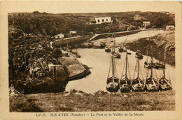 Ile D'yeu * Vue Sur Le Port Et La Vallée De La Meule - Ile D'Yeu