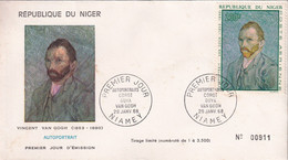 Niger - Van Gogh - Enveloppe 1er Jour - Niger (1960-...)