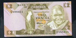 ZAMBIE  : 2 KWACHA -  NEUF - Zambia