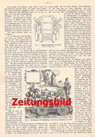 A102 1068 Vorläufer Des Automobils Benzinautomobil Artikel / Bilder 1906 !! - Other & Unclassified