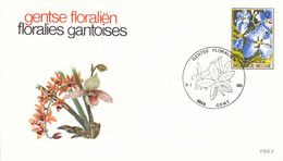 Belgique - Lot De 4 Enveloppes - Gentse Floralien - Floralies Gantoises - FDC - 1985 - 1981-1990