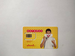 Myanmar GSM SIM Cards, (1pcs,MINT) - Myanmar