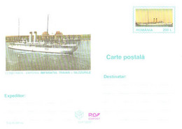 Romania:Postal Stationery, Constanta, Steamer Imparatul Traian, 1997 - Ganzsachen
