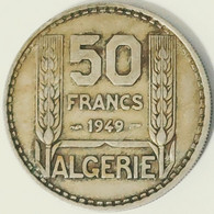 Algeria - 50 Francs, 1949, KM# 92 - Algeria