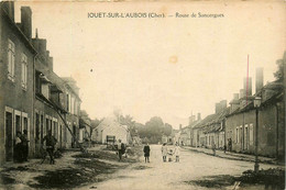 Jouet Sur L'aubois * La Route De Sancergues * Villageois - Autres & Non Classés