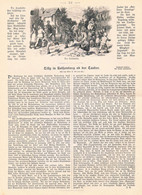 A102 1111 Fritz Birkmeyer Tilly In Rothenburg Krieg Artikel / Bilder 1897 !! - Otros & Sin Clasificación