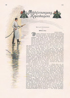 1120 William Pape Kopenhagen Milchwerke Molkerei Artikel / Bilder 1897 !! - Documents Historiques