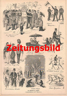 A102 1121 London Hydepark Freizeit Freizeitpark Artikel / Bilder 1882 !! - Sonstige & Ohne Zuordnung