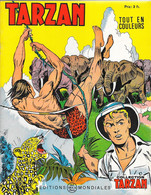 Collection TARZAN N°39-"Pellucidar"-Editions Mondiales-1969--TBE. - Tarzan