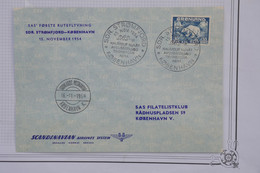 AH4 GRONLAND  BELLE LETTRE   1954  KOPENHAVN++A VOIR +AEROPHILATELIE+AFF. PLAISANT - Storia Postale