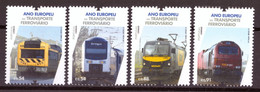 European Year Of The Rail -MNH- - Unused Stamps