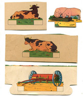 Decoupage 4 Decoupis La Ferme - Animali