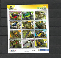 COLOMBIA, 2022 , BIRDS, S/S, MNH **NEW! - Ohne Zuordnung
