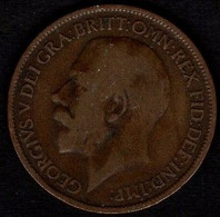 1918 Gran Bretagna, 1/2 Penny Condizioni Come Da Scansione - C. 1/2 Penny