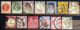 GRANDE-BRETAGNE                         N° 91/103                         OBLITERE - Used Stamps