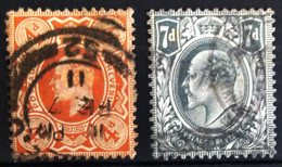 GRANDE-BRETAGNE                         N° 122/123                         OBLITERE - Used Stamps