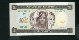 ERYTHRÉE : 1 NAKFA  -  NEUF - Eritrea
